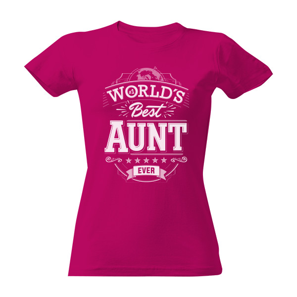 Tričko s potlačou Best Aunt