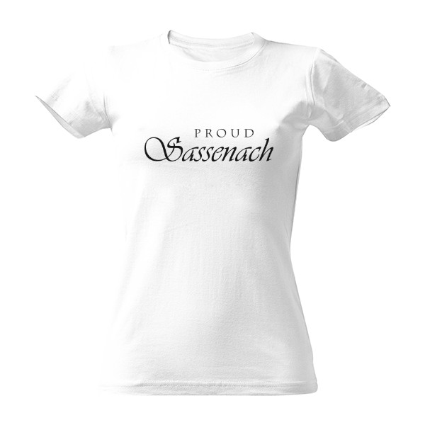 Tričko s potlačou Čierna proud Sassenach