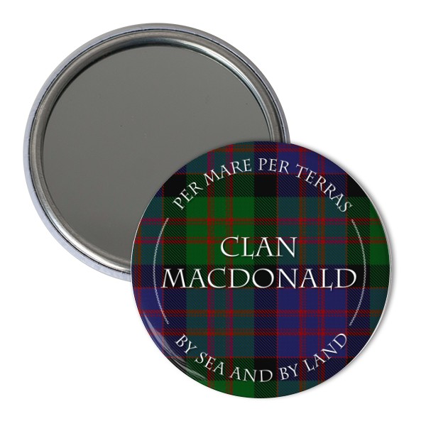 Zrkadlo s potlačou Clan Macdonald - zrkadlo