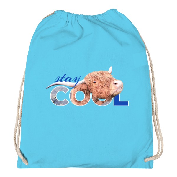 Gymsack s potiskem Funny print Stay COO-L