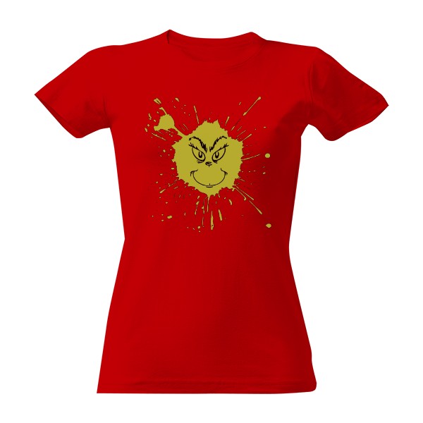 Tričko s potiskem Grinch splash-2