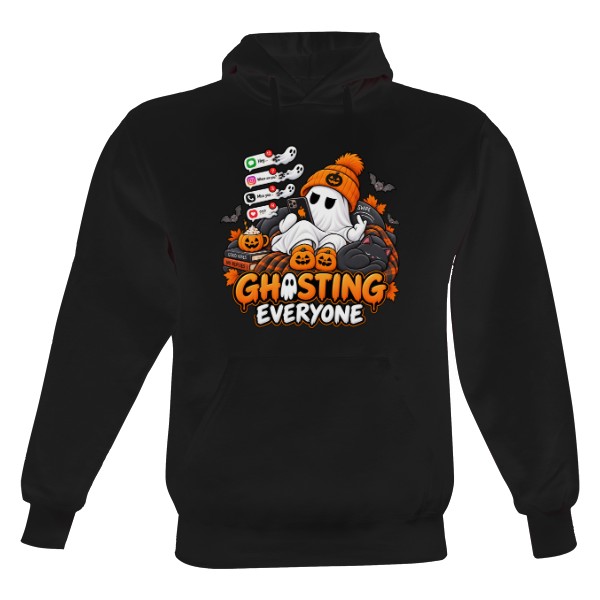 Men's hoodie Halloween Ghosting Everyone