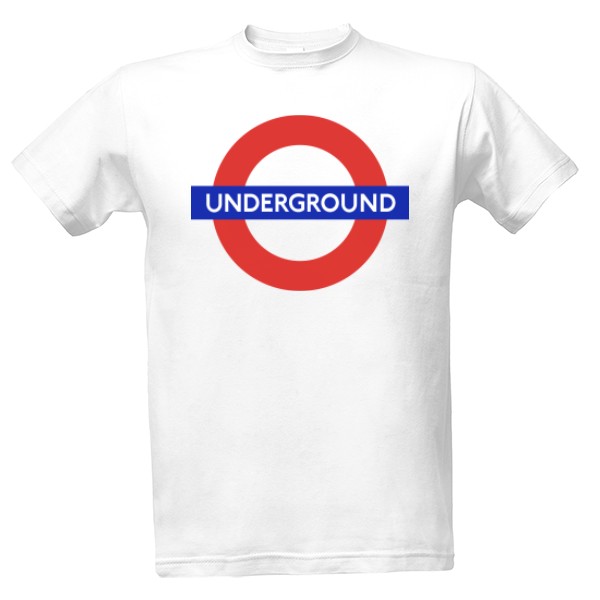 Tričko s potlačou London Underground