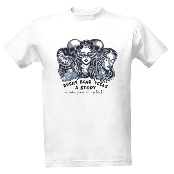 Tričko s potiskem Metalcore