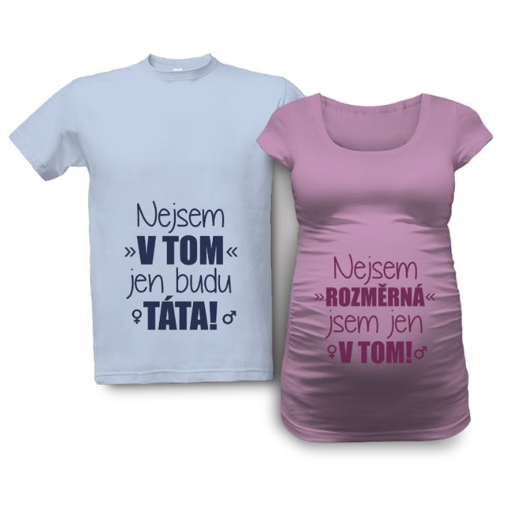 Párová trička Nejsem v tom