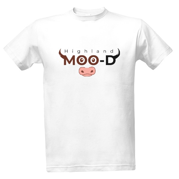 Print Highland moo-d T-shirt