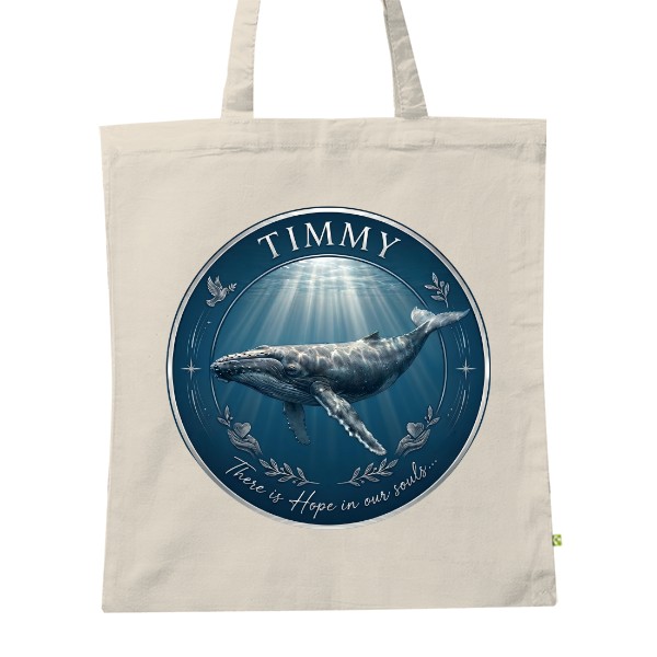 BIO Shopping Bag Timmy the Whale – Hope